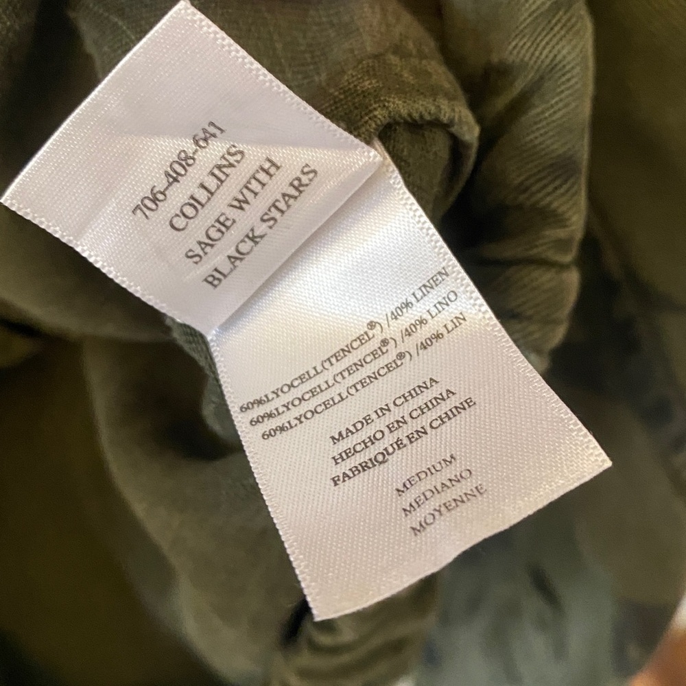 REVOLVE Rails Collins Military Jacket in Sage with Black Stars - Picture 5 of 16